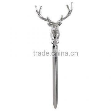 Stainless Steel Sword Shape Deer Letter Opener Men Gift