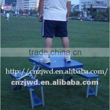 4 Seats Plastic Folding Table Camping photo-5