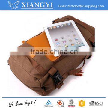 Large Capacity Canvas Backpack Rucksack Laptop Shoulder Travel Camping Bag photo-4