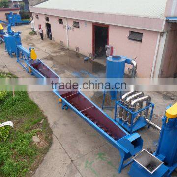 pet bottle recycling with hot washing line 300kg/hr-2000Kg/hr