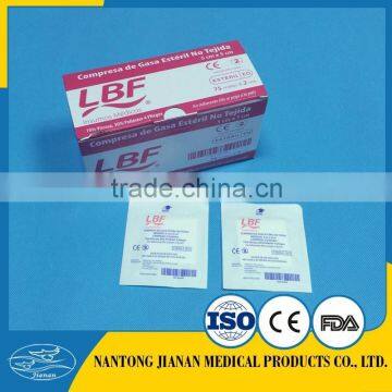 Non-woven swabs , absorbent dressing pad, hot sale