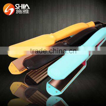 Professional PTC floating plate beauty style low price uv hair straightener titanium fast heat up flat irons SY-SR839