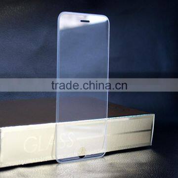 STRAWBERRY 3D Transparent Full Cover Accessories For IPhone 6s, Tempered Glass for Iphone 6s + Screen Protector photo-3