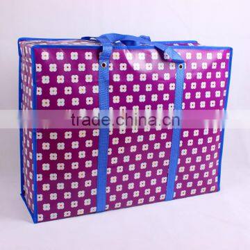 wholesale pp woven handle luggage bag