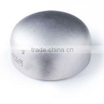 DIN JIS ASME GB Made in China Stainless Steel Seamless Pipe Fitting Cap