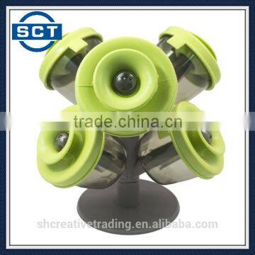 Creative Tree Shaped Pop-up Spice Rack Holder 6pcs Set