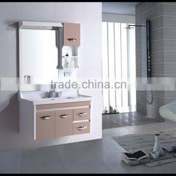 PVC pace waterproof modern bathroom cabinets YL-5674