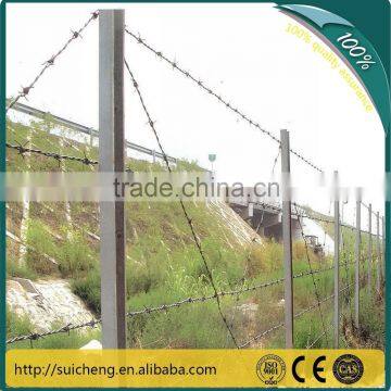 Guangzhou factory Free Sample Double Galvanized Barbed Wire Mesh Fencing for sale with zinc content 120grams