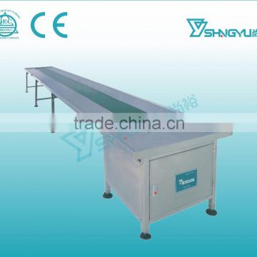 Low price industrial conveyor table,nylon belt conveyor table,roller table conveyor on sale