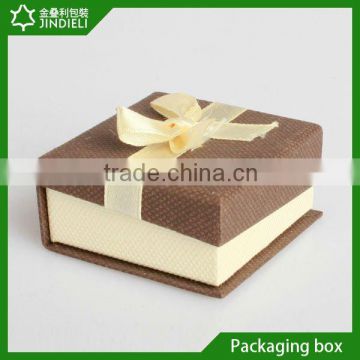 Square ring box paper material empty