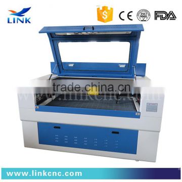 Full automatic 1290 laser scribing machine / laser cutting machine for name plate