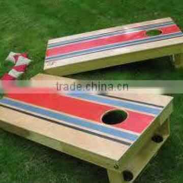 Promotion Wooden Bean Bag Toss Game for kids                        
                                                Quality Choice