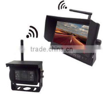 2.4G wireless car rearview system with CCD Camera