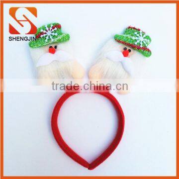 SJ-6759 New cheap Sring Santa design christmas headband supplier