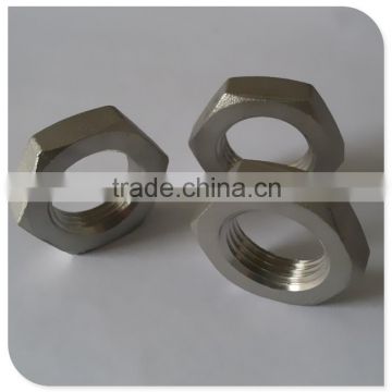 Type 316 Female Straight Thread Nuts Hexagonal Head 1/2"