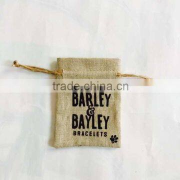 High quality Wholesale small linen Cotton Muslin Bags