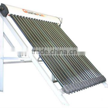 all glass double vacuum heat pipe solar collector