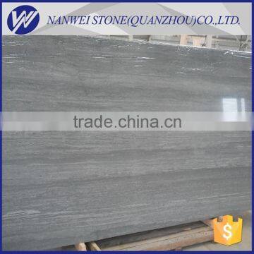 Blue color wood grain marble slabs and tiles blue wood marble