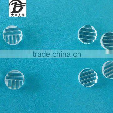 6mm optical glass cross lens for laser