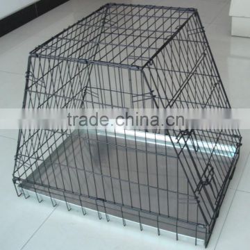 Firm Metal Dog Carrier With Handle Grip