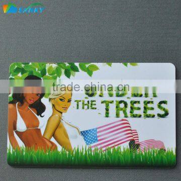 Full Color PVC Plastic Event Party Card Back barcode