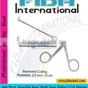 FESS INSTRUMENTS AUNTRUM PUNCH BACKWARD CUTTING FORCEPS ARTHROSCOPIC INSTRUMENTS LAPAROSCOPIC GRASPER SURGICAL ARTHORSCOPY