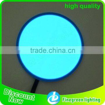 White Round el Backlight photo-2