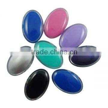 Oval Acrylic pocket mirror /Oval shape makeup mirror