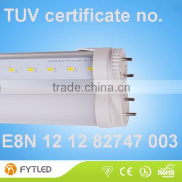 high light effect 1.2m 12w t8 led tube replace fluorescent lamp