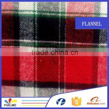 High quality custom printed cotton plaid shirt yarn dyed cotton fabric