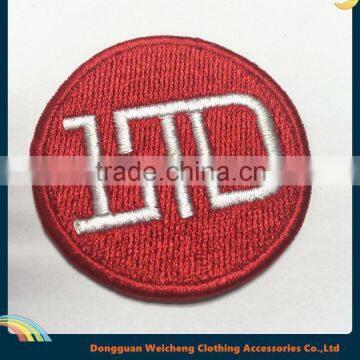 Round embroidered patch for LTD