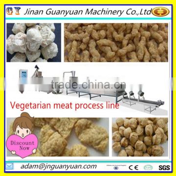 Nutrition textured soya protein food making extruder/processing line