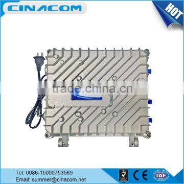 CATV High Output Level 4 -Way AGC Optical Receiver