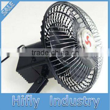 HF-820 DC 12V/24V car fans with CE certificate cigarette plug automobile fan