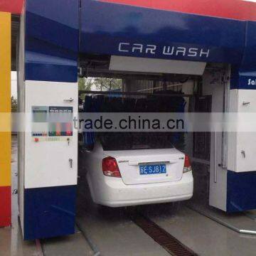 Fully automatic car wash systems with dryer