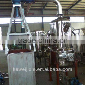 Jacket vacuum blender concentrating boiler