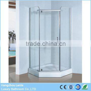 French 3 Sided Small Shower Enclosure Screen