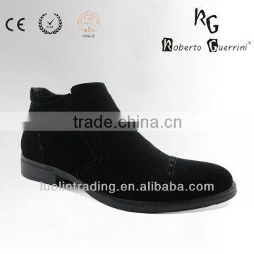 Upper Genuine Leather Outsole Latex Boots