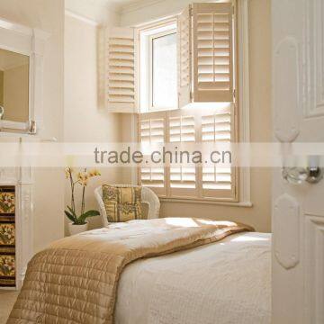 China custom made PVC blinds inside plantation shutters