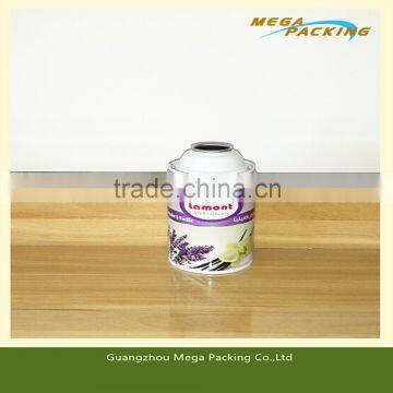 Supply Colorful Empty Empty Aerosol Tin Can For Air clean/Air Freshener Lavender type