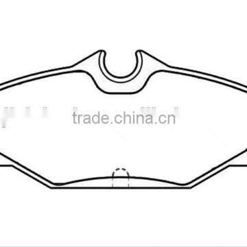 C.V. Brake Pad D610 Professional Manufacturer Quality Choice photo-2