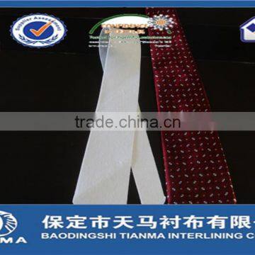 polyester necktie interlining/tie interlining/cut tie interlining