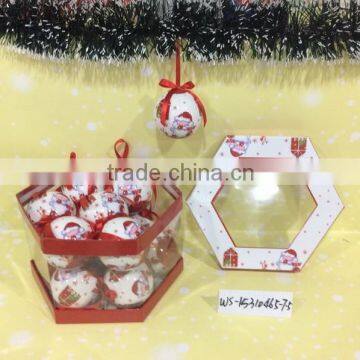 Mini Foam Red Decorating Christmas Balls Wholesale