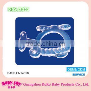 Durable Transparent Silicone Baby Teether Toy Wholesale in China photo-2