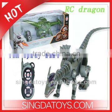 Hot sell can spray fire popular in the market rc dragon