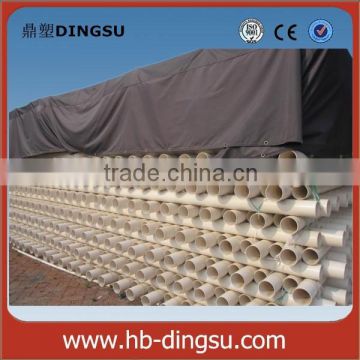 ISO PVC drainage pipe,PVC sewage pipe For building materials