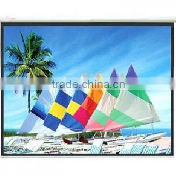 60 Inch 1:1 Motorized projector screen with remote control