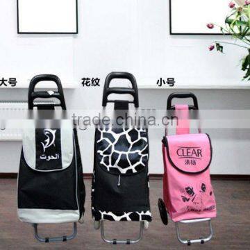 Grocery shopping trolley,shopping cart foldable bag,portable trolley shopping bags