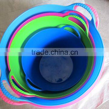 Plastic Flexible Baskets,colorful Householding Buckets photo-2