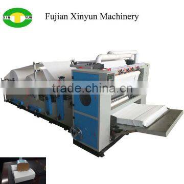 Three fold hand towel paper folding machine